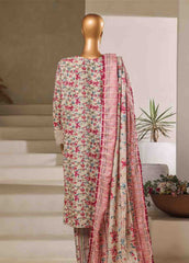 SM-043-EMB- 3 Piece Embroidered Stitched Suit