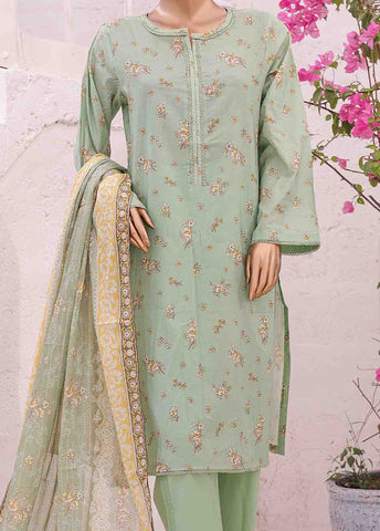 Bin Saeed Fabric - SM-0431 A-PR- 3 Piece Printed Stitched Suit