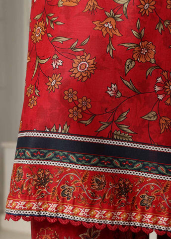 Bin Saeed Fabric - SM-048 B- 3 Piece Printed Stitched Suit