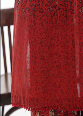 Bin Saeed Fabric - SM-053- 3 Piece Printed Stitched Suit