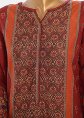 SM-054- 3 Piece Printed Stitched Suit