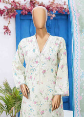 SM-0577 B-PR- 3 Piece Printed Stitched Suit