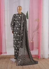 NSM-058-EMBC-3 Piece Chikankari Stitched Suit