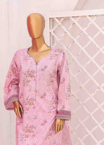 Bin Saeed Fabric - SM-0584-A-PR- 3 Piece Printed Stitched Suit