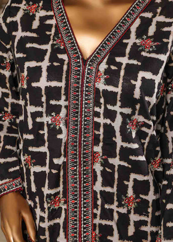 Bin Saeed Fabric - SM-064-EMB- 3 Piece Embroidered Stitched Suit