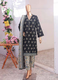 SM-060- 3 Piece Printed Stitched Suit