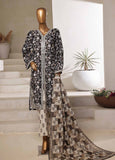 SM-072-EMBC-3 Piece Chikankari Stitched Suit