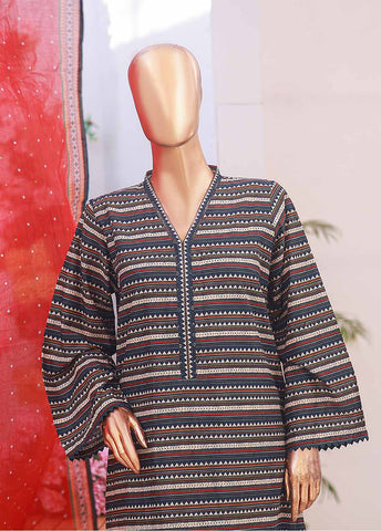 Bin Saeed Fabric - SM-083- 3 Piece Printed Stitched Suit