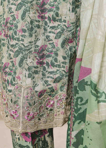 SM-085-EMB- 3 Piece Embroidered Stitched Suit