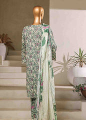 SM-085-EMB- 3 Piece Embroidered Stitched Suit