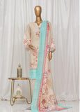 SM-08- 3 Piece Printed Stitched Suit