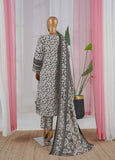 SM-097-EMBC-3 Piece Chikankari Stitched Suit