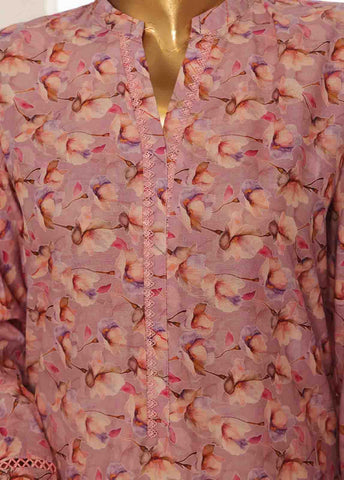 Bin Saeed Fabric - SM-105- 3 Piece Printed Stitched Suit