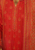 SM-118-3 Piece Printed Stitched Suit