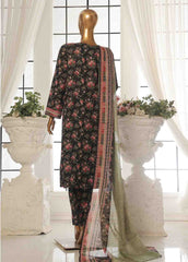 SM-130- 3 Piece Printed Stitched Suit