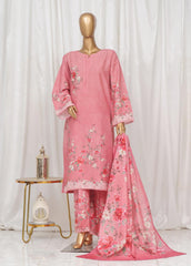 SM-30- 3 Piece Printed Stitched Suit