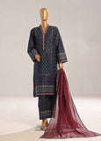 SM-56- 3 Piece Printed Stitched Suit