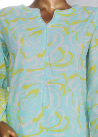 Bin Saeed Fabric - SM-606- 3 Piece Printed Stitched Suit