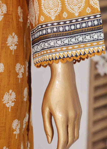 Bin Saeed Fabric - SM-760- 3 Piece Printed Stitched Suit