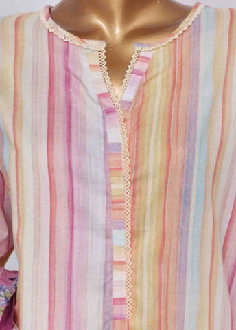 Bin Saeed Fabric - SM-778- 3 Piece Printed Stitched Suit