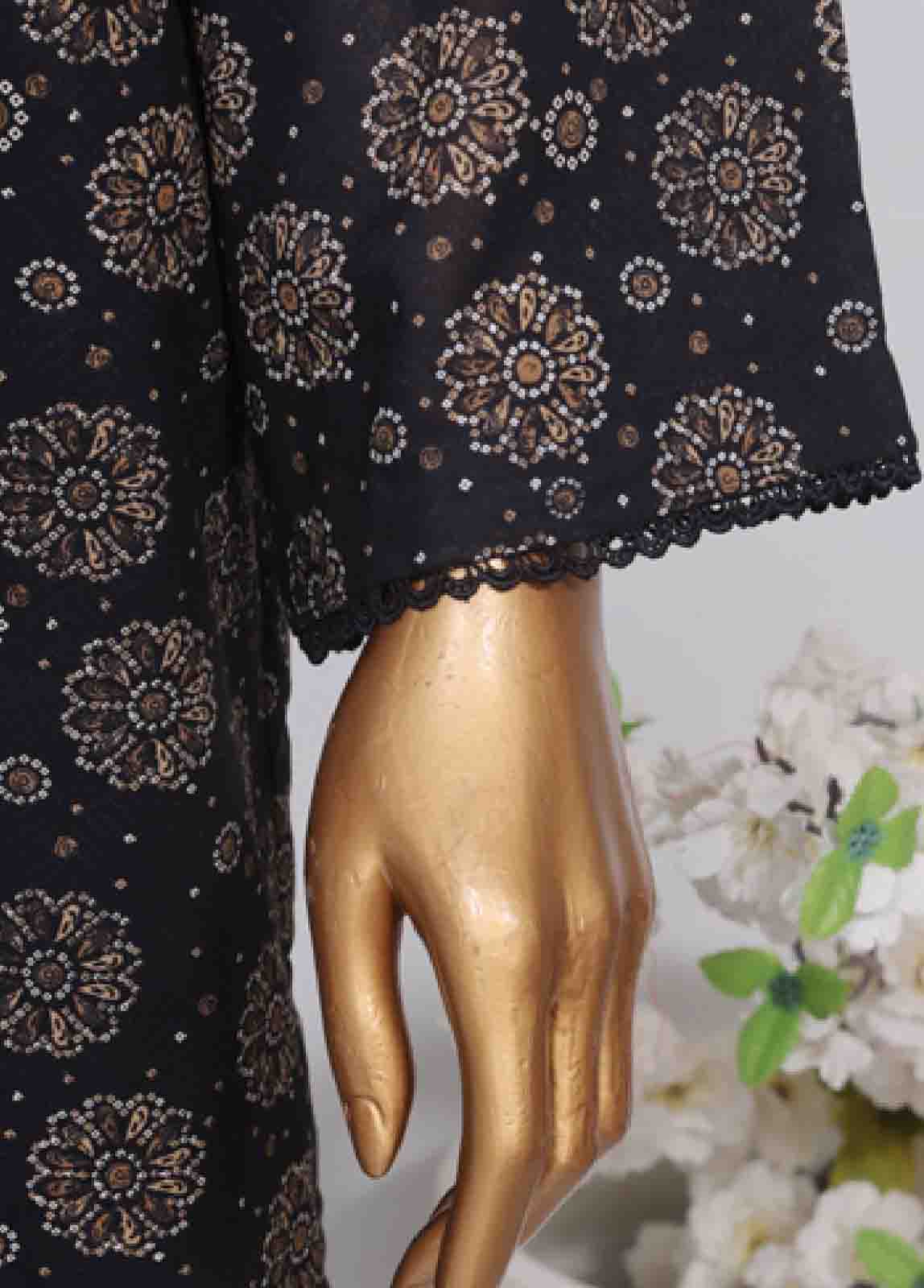 Bin Saeed Fabric - SM-790- 3 Piece Printed Stitched Suit