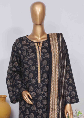 Bin Saeed Fabric - SM-790- 3 Piece Printed Stitched Suit