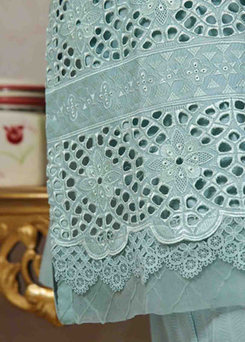 Bin Saeed Fabric - SM-CK-075-C-3 Piece Chikankari Stitched Suit