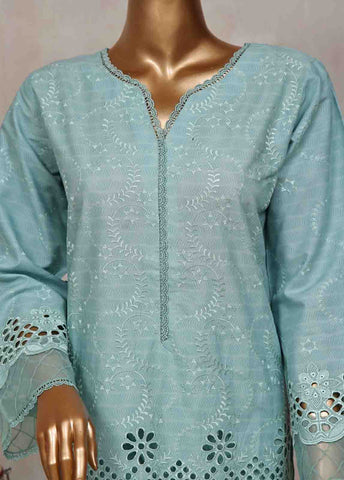 Bin Saeed Fabric - SM-CK-075-C-3 Piece Chikankari Stitched Suit