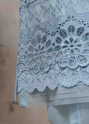 Bin Saeed Fabric - SM-CK-076-C-3 Piece Chikankari Stitched Suit