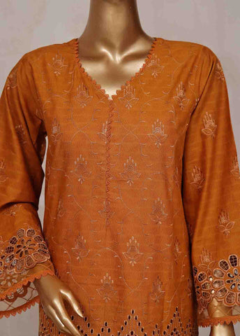 Bin Saeed Fabric - SM-CK-078-C-3 Piece Chikankari Stitched Suit