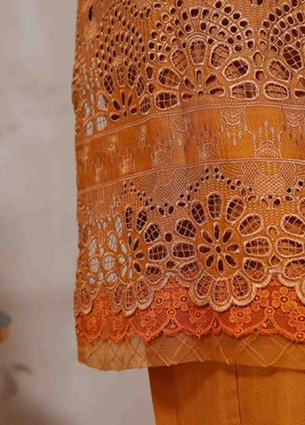 Bin Saeed Fabric - SM-CK-078-C-3 Piece Chikankari Stitched Suit