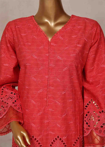 Bin Saeed Fabric - SM-CK-082-B-3 Piece Chikankari Stitched Suit
