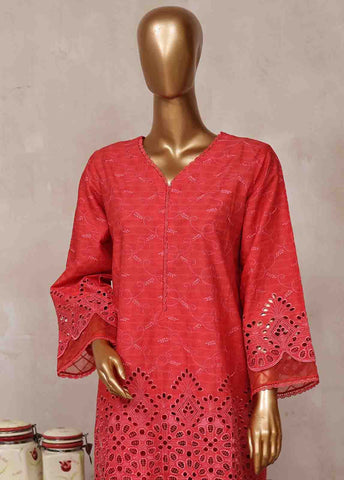 Bin Saeed Fabric - SM-CK-082-B-3 Piece Chikankari Stitched Suit