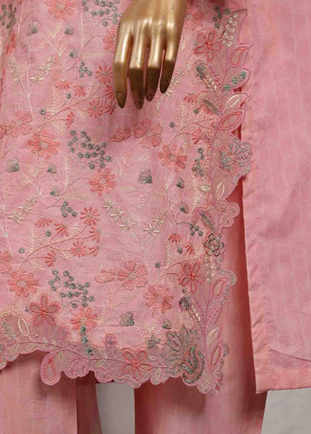 Bin Saeed Fabric - SM-CKC-077 B-3 Piece Chikankari Stitched Suit