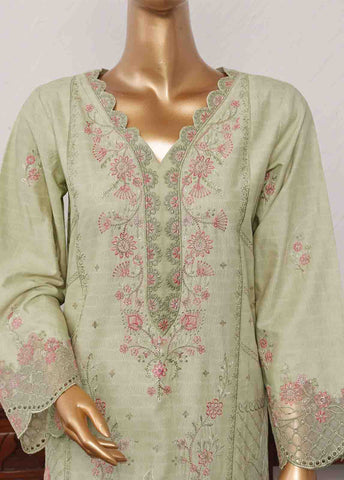 Bin Saeed Fabric - SM-CKC-079 B-3 Piece Chikankari Stitched Suit