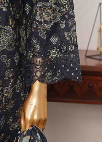 Bin Saeed Fabric - SM-CKC-080 B-3 Piece Chikankari Stitched Suit
