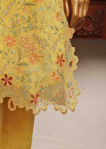 Bin Saeed Fabric - SM-CKC-081 C-3 Piece Chikankari Stitched Suit