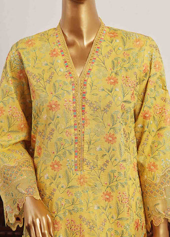 Bin Saeed Fabric - SM-CKC-081 C-3 Piece Chikankari Stitched Suit