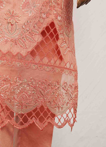 Bin Saeed Fabric - SM-CKC-083 C-3 Piece Chikankari Stitched Suit