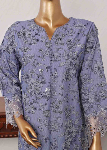 Bin Saeed Fabric - SM-CKC-084 B-3 Piece Chikankari Stitched Suit