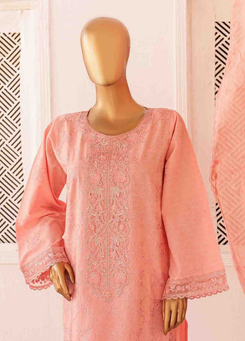 Bin Saeed Fabric - SM-CKE-462 B-3 Piece Chikankari Stitched Suit
