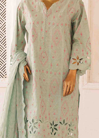 Bin Saeed Fabric - SM-CKE-465-3 Piece Chikankari Stitched Suit