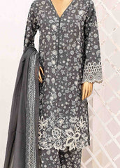 SM-CW-0142-3 Piece Cutwork Kari Stitched Suit