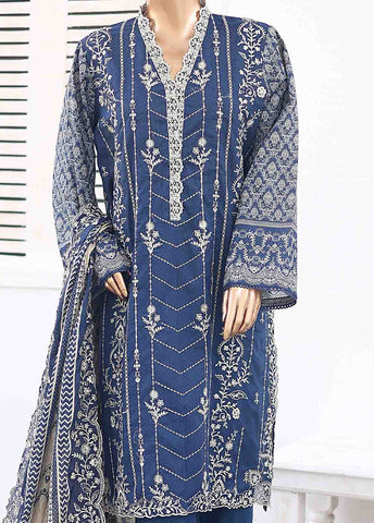 Bin Saeed Fabric - SM-ED-005 A- 3 Piece Embroidered Stitched Suit