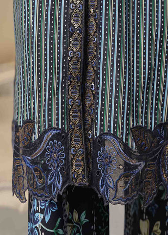 Bin Saeed Fabric - SM-EKS-004 B-B- 3 Piece Printed Embroidered Stitched Suit