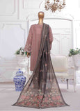 SM-EKS-005 A -3 Piece Printed Embroidered Stitched Suit