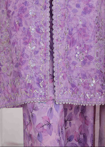 Bin Saeed Fabric - SM-EKS-017- 3 Piece Printed Embroidered Stitched Suit