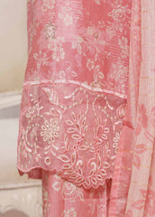 SM-EMB-0133V2- 3 Piece Embroidered Stitched Suit
