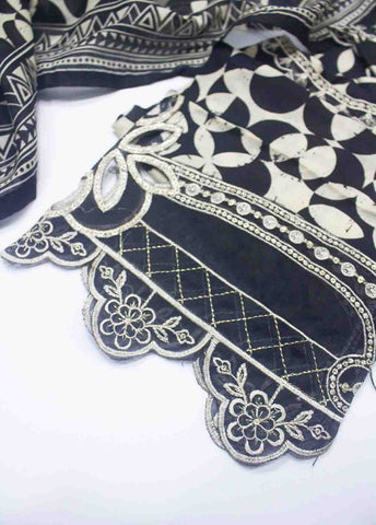 Bin Saeed Fabric - SM-EMB-0224- 3 Piece Embroidered Stitched Suit