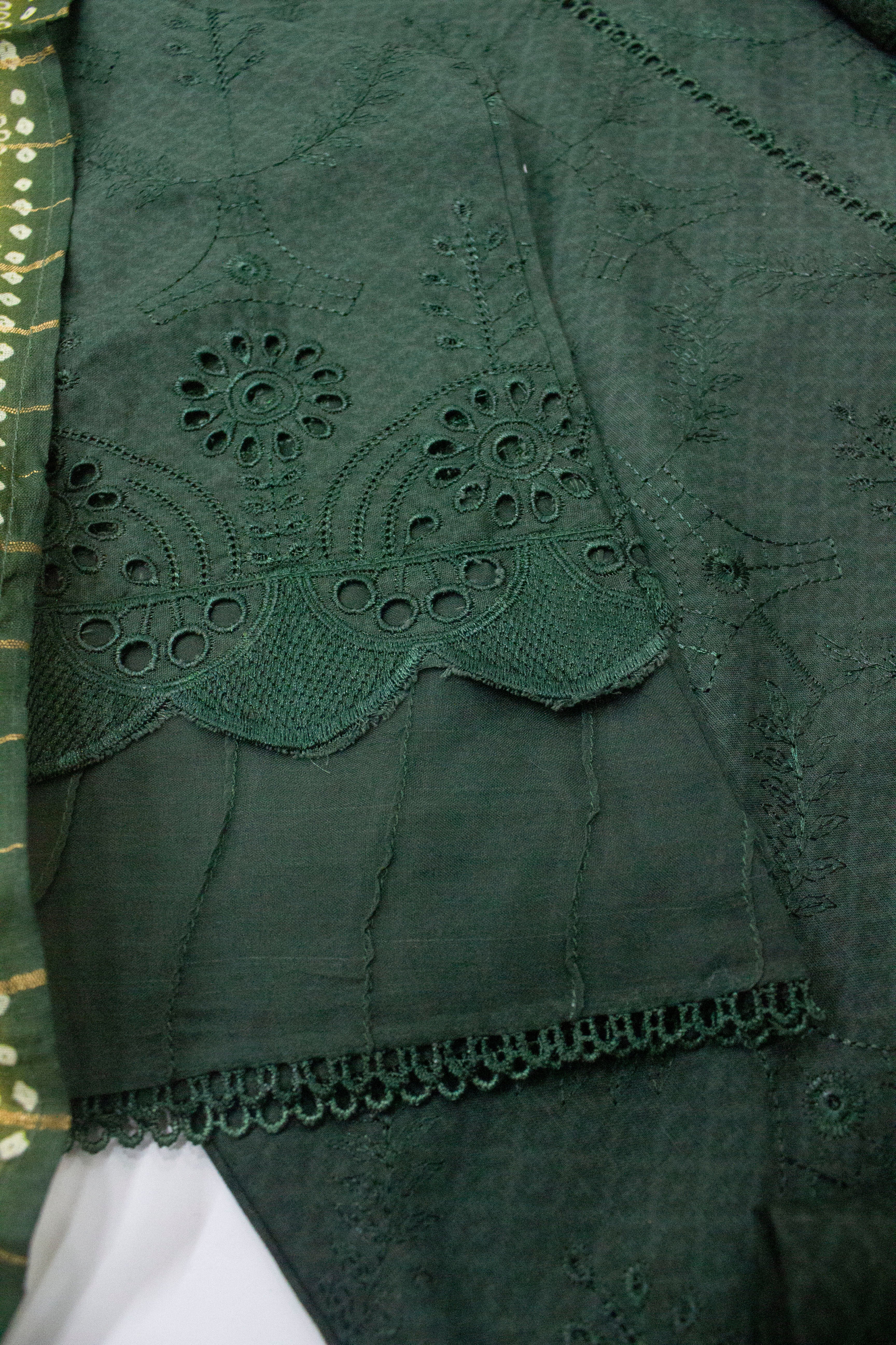 Bin Saeed Fabric - SM-EMB-0395 B- 3 Piece Embroidered Stitched Suit